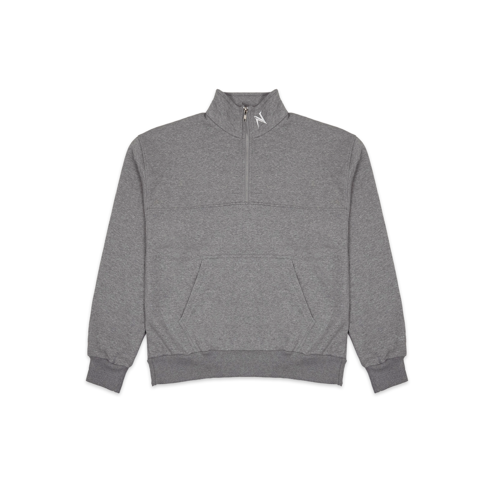 AURA Quarter Zip Heather Grey W